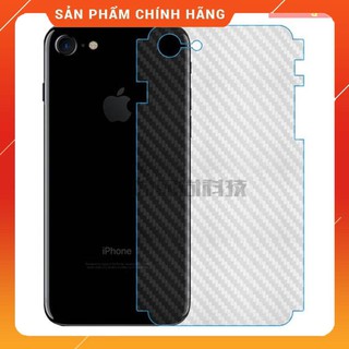 Miếng dán vân chống xước CARBON IPHONE 5 5s 6 6s 6plus 6splus 7 7plus 8 8plus ( CACBON) [Giảm giá]