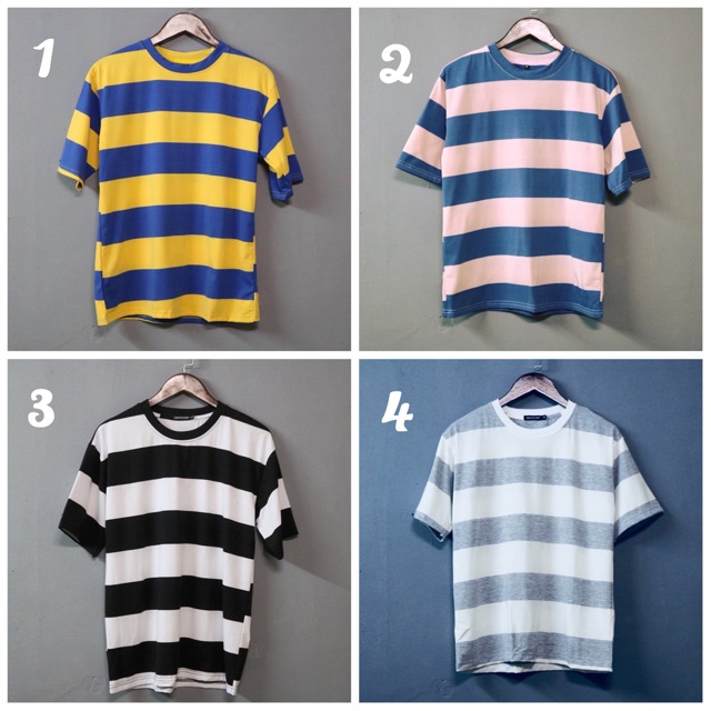 STRIPPED TEE [SIZE GHI PHẦN GHI CHÚ]