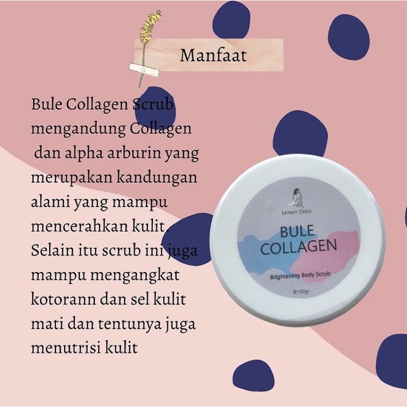 (hàng Mới Về) Kem Collagen Tẩy Tế Bào Chết Cho Da Mặt