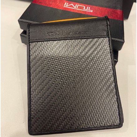 Tumi McLaren co Thương Hiệu 373017 Ví Nam Hai Lớp Chất Liệu Sợi carbon