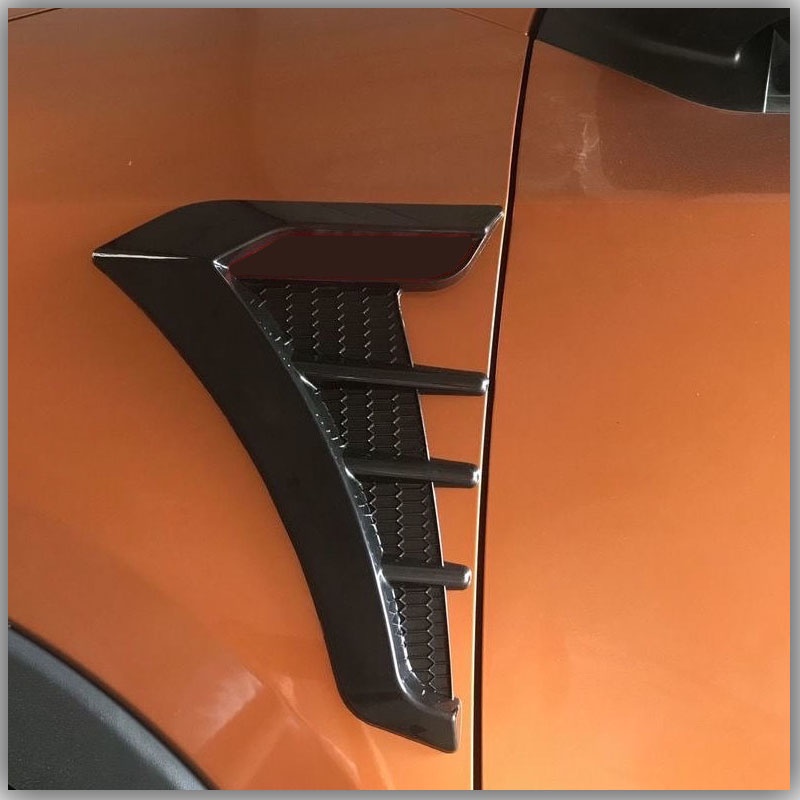 FENDER Bộ 2 Miếng Dán Sợi Carbon JDM Trang Trí Lỗ Thông Gió Xe Hơi  Lỗ Thông Gió Bên Hông Xe Hơi  Miếng Dán Lỗ Thông Gió Bên Hông Xe Hơi ô tô mang cá loại lớn phụ kiện ngoại thất ô tô