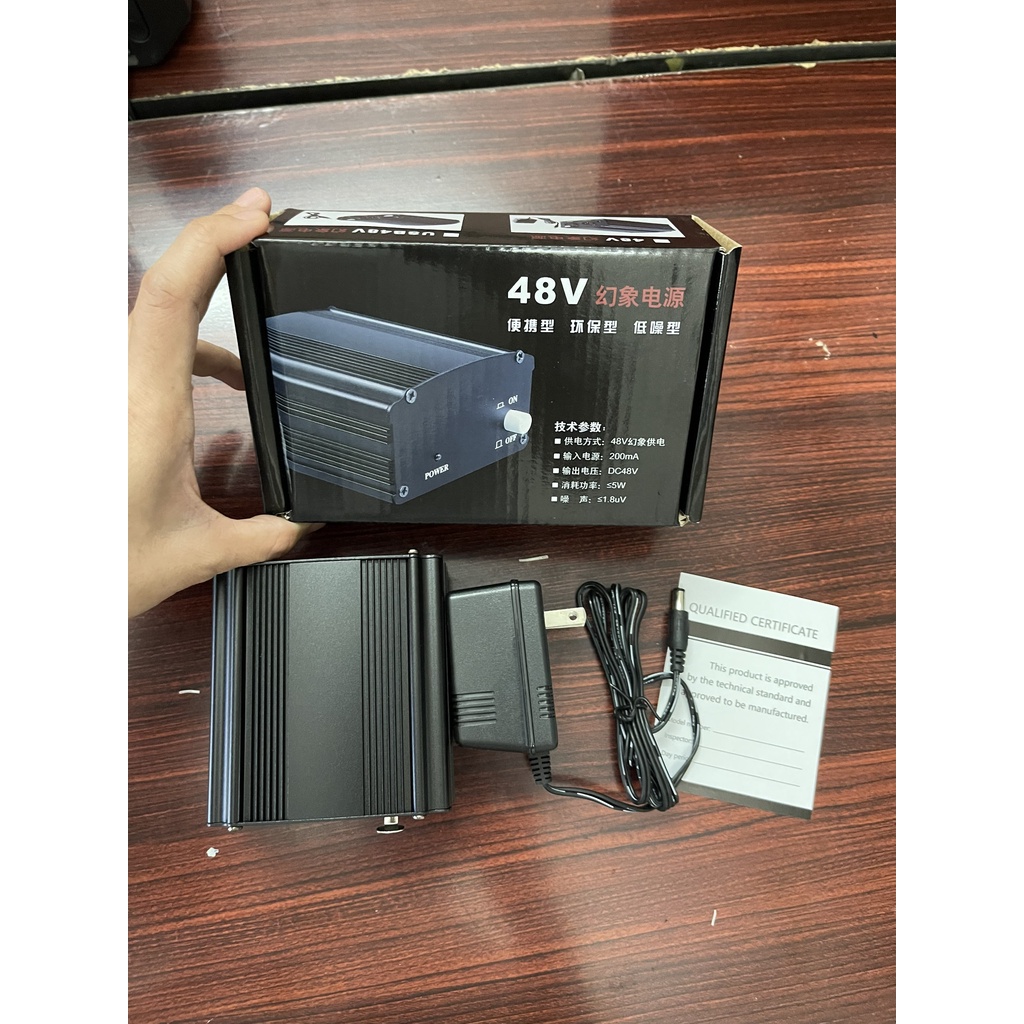 Nguồn Phantom 48V cho Micro K200, K600