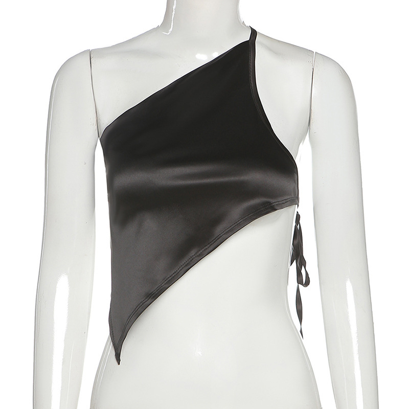 Áo Sát Nách Thiết Kế Lệch Tà Gợi Cảm Sành Điệu Cho Nữ | BigBuy360 - bigbuy360.vn