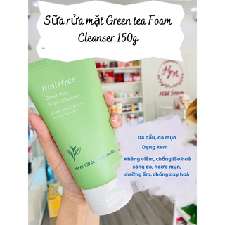 Sữa Rửa Mặt Innisfree Green Tea Cleansing Foam 150ml