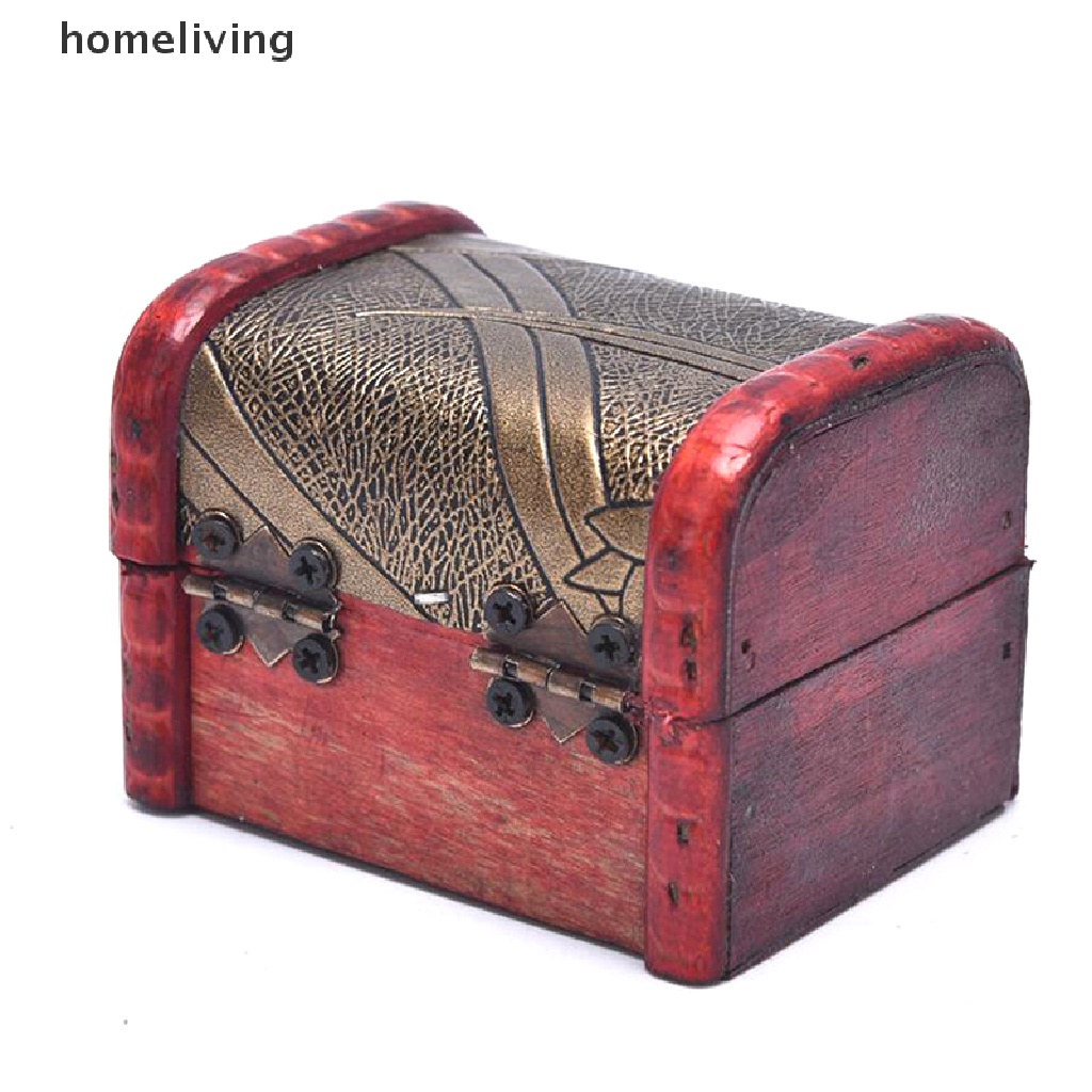 Hộp Gỗ Mini Đựng Trang Sức Thiết Kế Cổ Điển