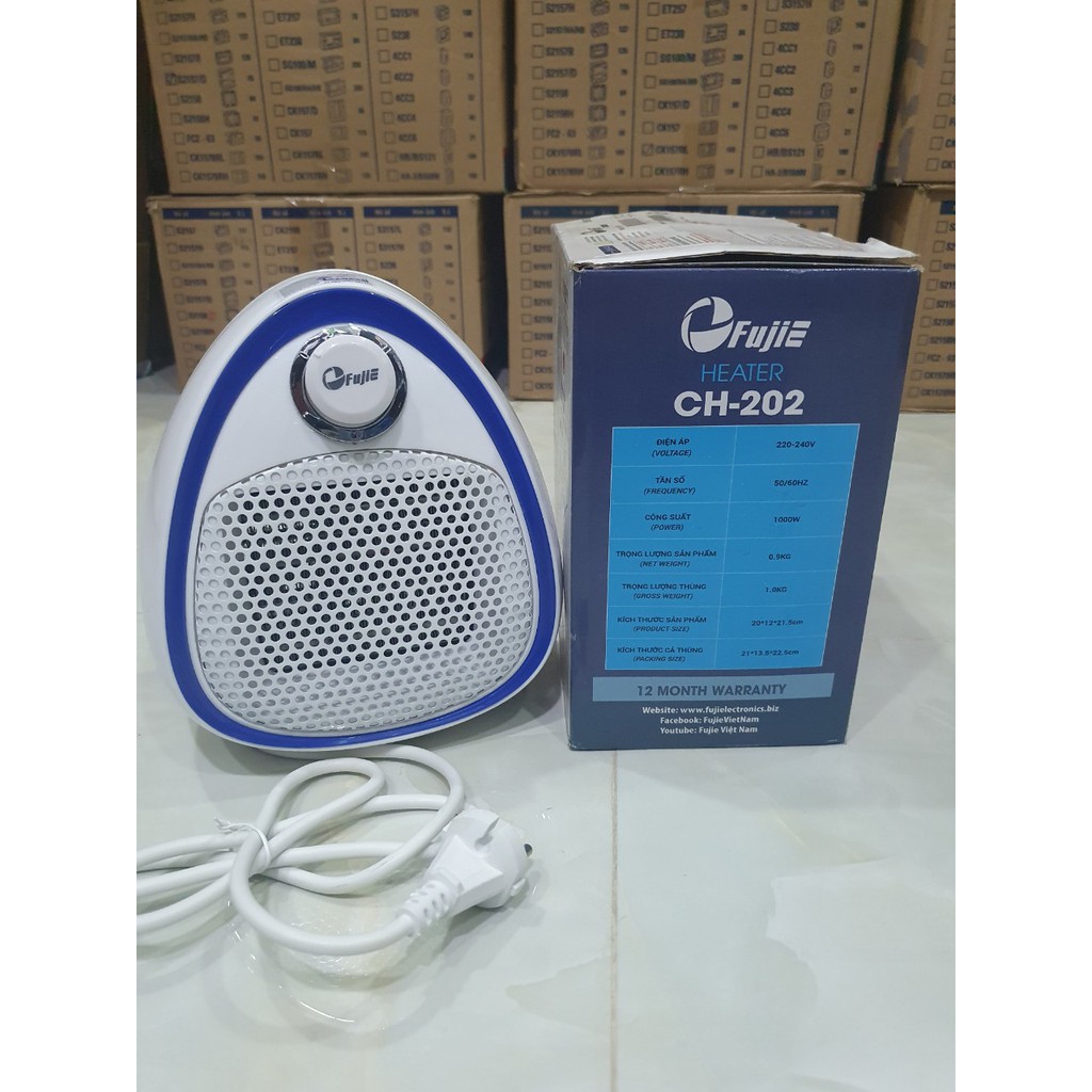 Quạt sưởi gốm Ceramic Mini FujiE CH-202