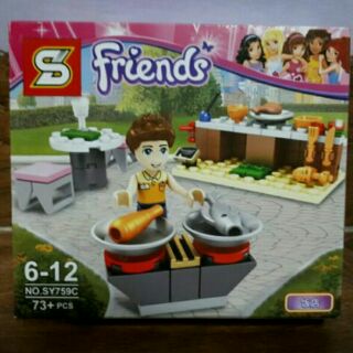 Combo lego friends cho bé trai và bé gái