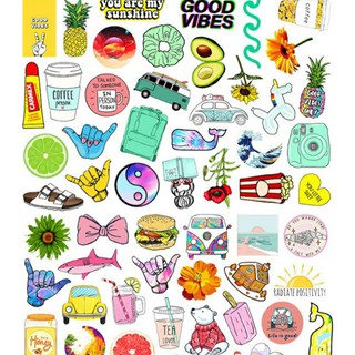 Bộ hình dán/sticker/decal 027.