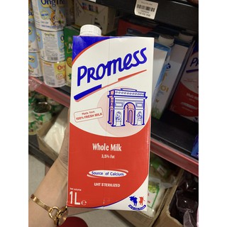Sữa tươi Pháp Promess nguyên kem – hộp 1L