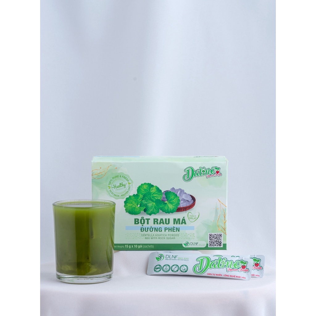 Bột rau má đường phèn DATINO 15 g x 10gói