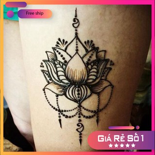 MỰC XĂM HENNA ĐEN VÀ 70 KHUÔN MINI