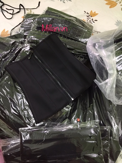 [Mã 12FMCGSALE1 giảm 10% đơn 250K] Đai nịt bụng latex 9 xương zipper | BigBuy360 - bigbuy360.vn