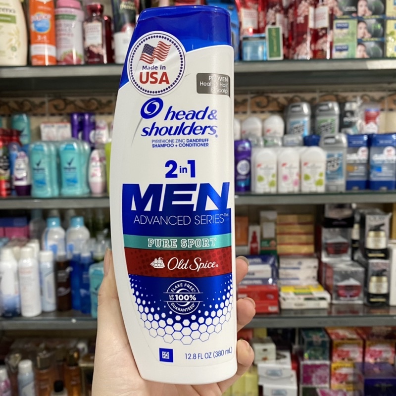 Gội xả Head &amp; Shoulders Men 2in1 380ml