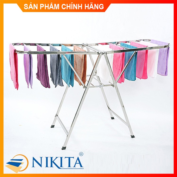 Giá Phơi Đồ Inox Gấp Gọn Thông Minh - Chính Hãng NIKITA