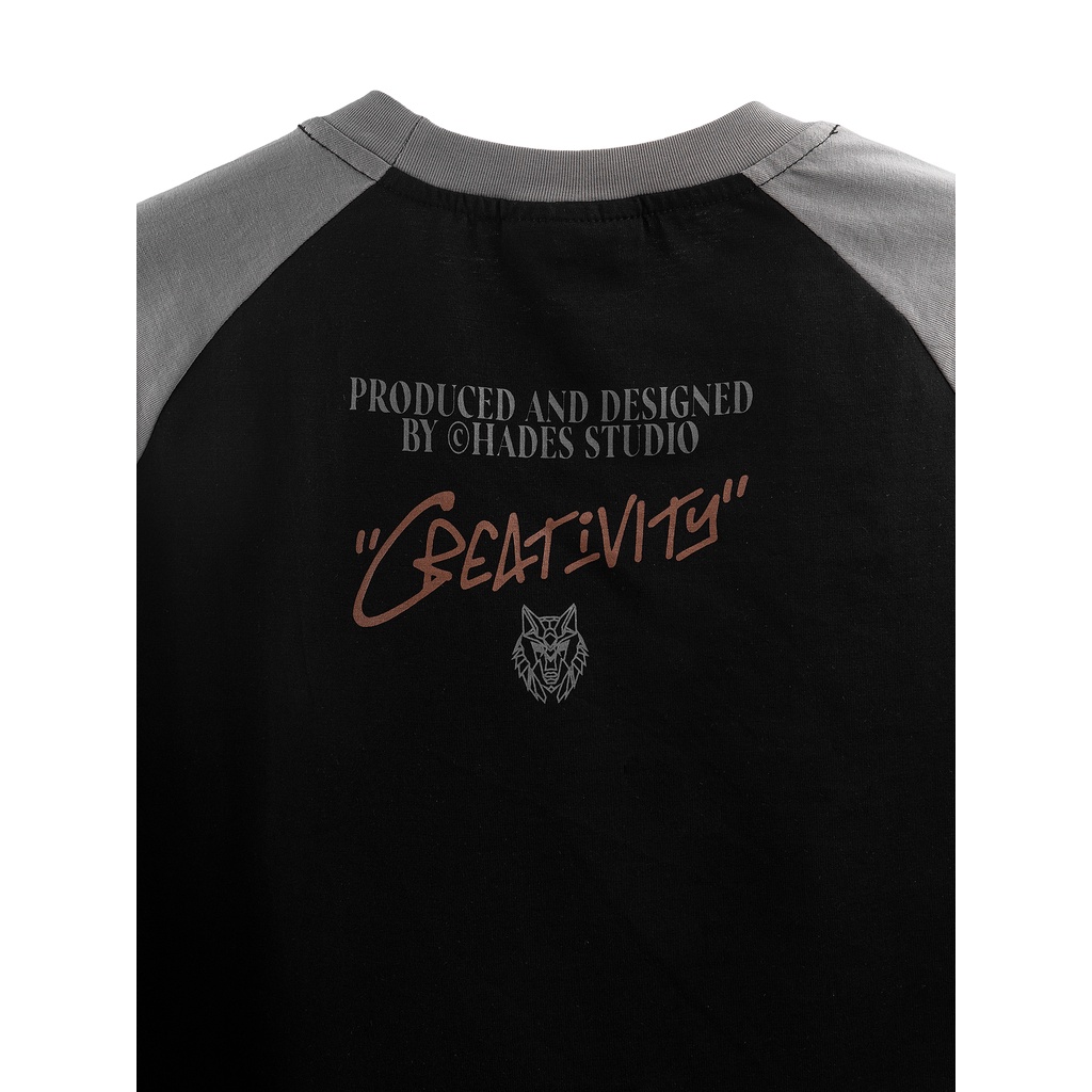 Áo Thun Tay Lỡ Unisex CREATIVITY 100% Cotton - HADES Brand Chính Hãng | BigBuy360 - bigbuy360.vn