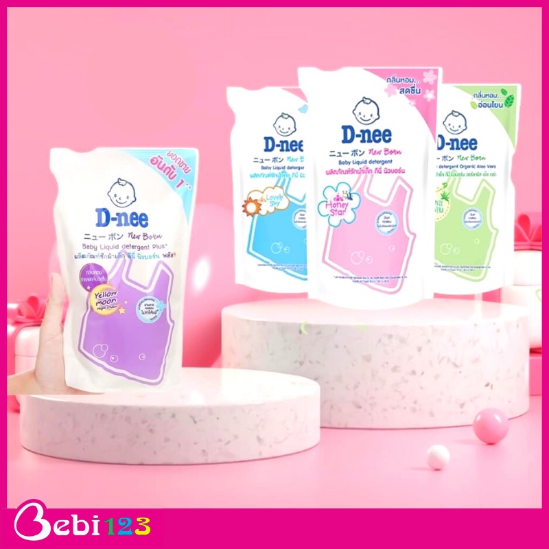 Nước giặt Dnee Thái Lan túi 600ml cho bé