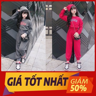 Bộ nỉ da cá cho bé gái từ 10kg đến 40kg
