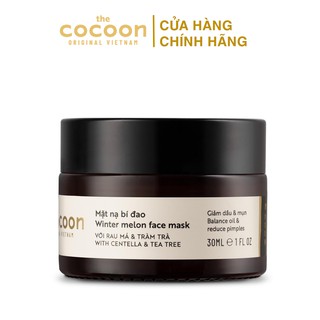 Mặt Nạ Bí Đao Cocoon Thuần Chay 30ml (Winter melon face mask)