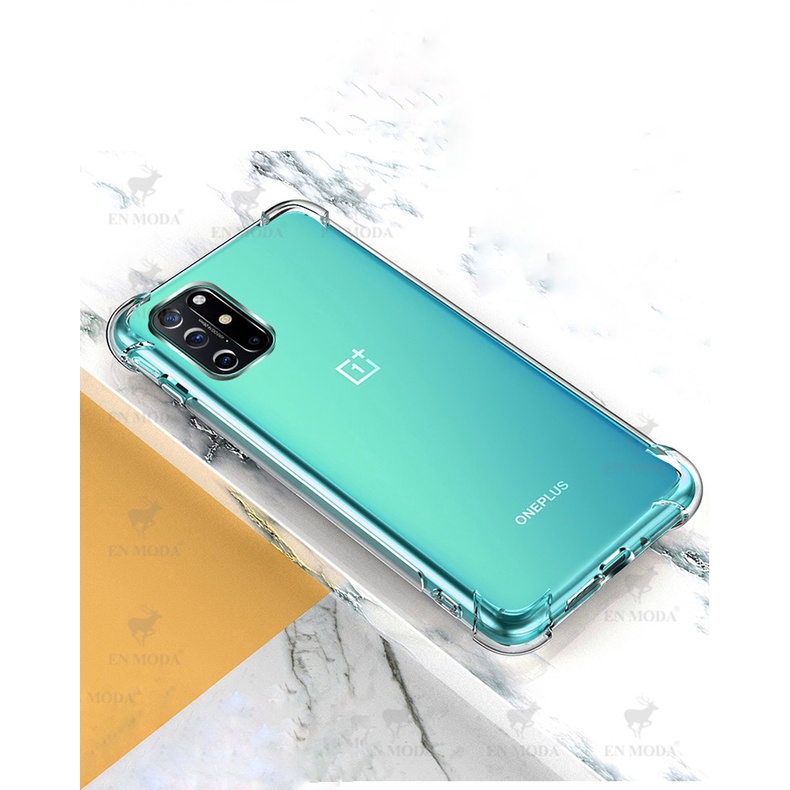 Ốp lưng OnePlus 8T / 7T / OnePlus 10T dẻo trong suốt lồi 4 góc chống sốc chống va đập lâu ố vàng