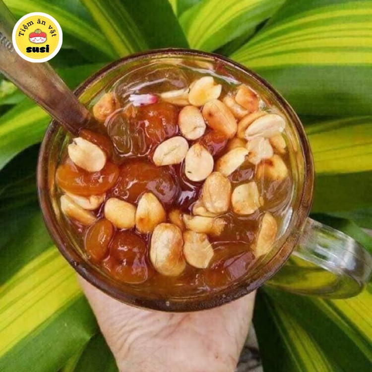 Me ngào khóm hạt đác - Me hạt dẽo đậm đặc 550gr