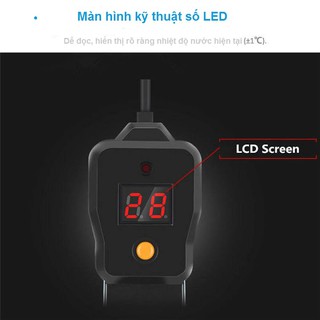 Máy sưởi bể cá kĩ thuật số