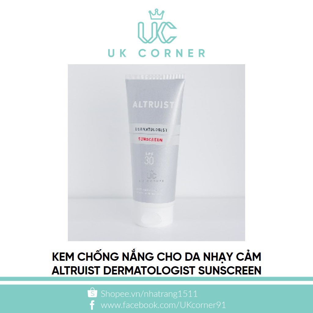 Kem chống nắng cho da nhạy cảm Altruist Dermatologist Sunscreen | BigBuy360 - bigbuy360.vn