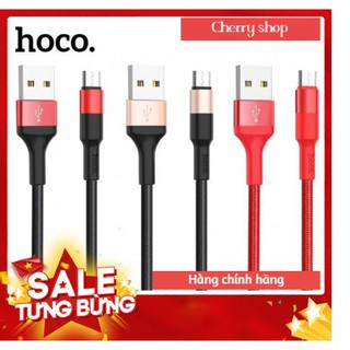 Cáp sạc hoco x26 iphone - microusb - type c dây dù chông đứt dài 1m