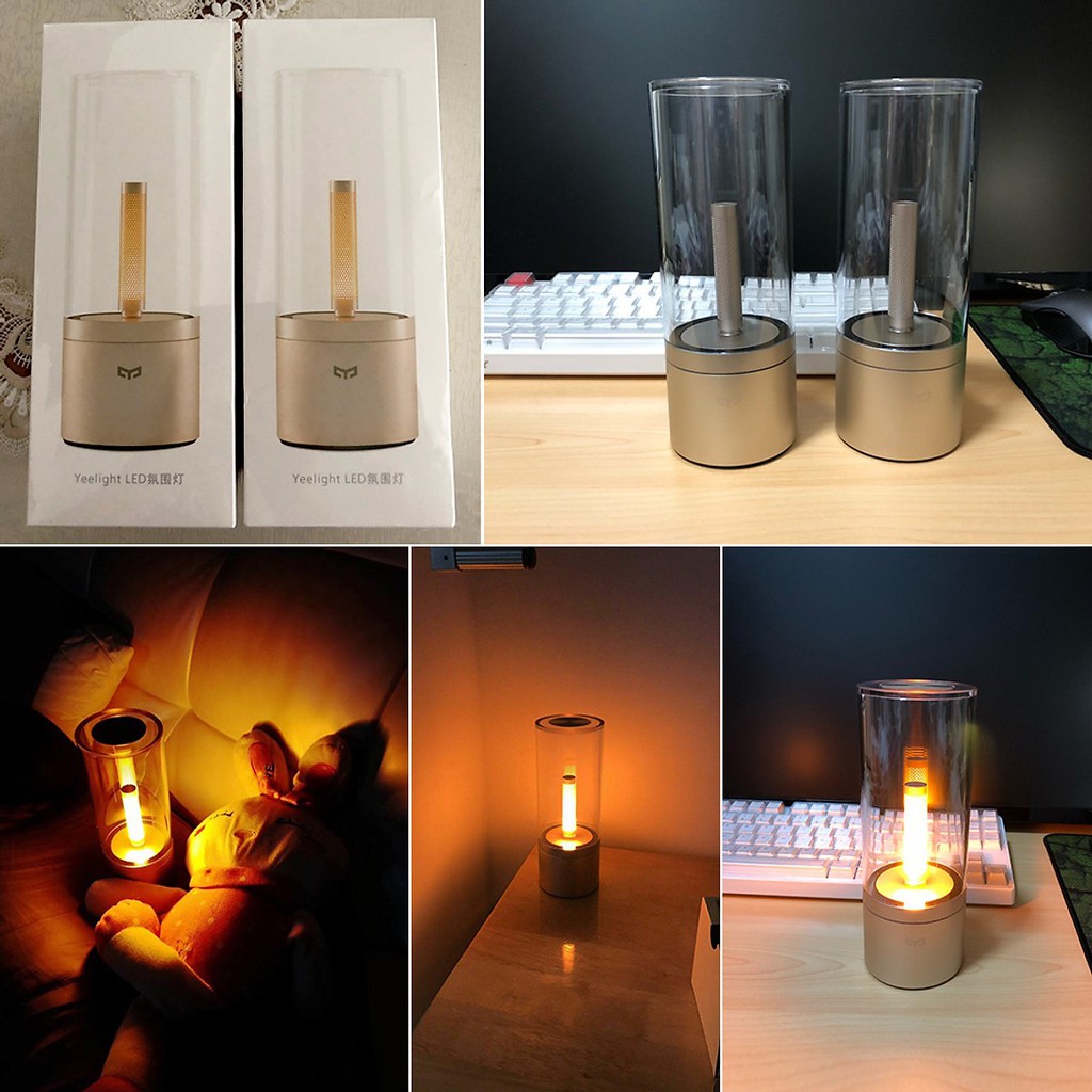 Đèn nến thông minh Xiaomi Yeelight, trang trí phòng ngủ, quán cafe thông minh tuỳ chỉnh qua app, YLFW01YL