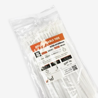 Dây rút nhựa MHD 1.9*100mm~2.9*250mm (100sợi/bịch)