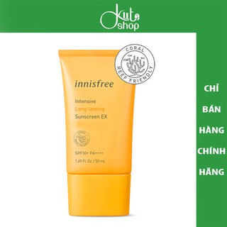 {Long Lasting} Kem chống nắng ko trôi cho da dầu Innisfree Long Lasting
