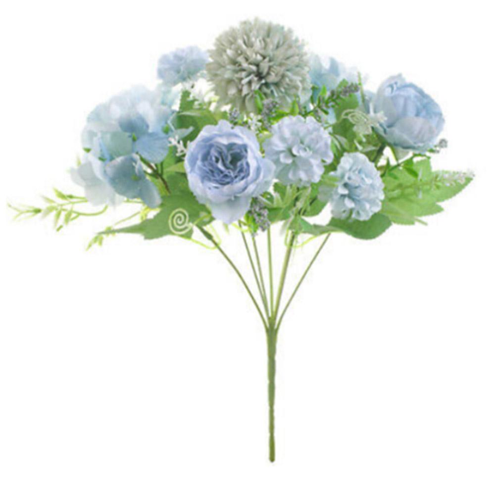 CONOPERY Bó Hoa Cẩm Tú Cầu Giả 7 Bông Trang Trí Tiệc Cưới