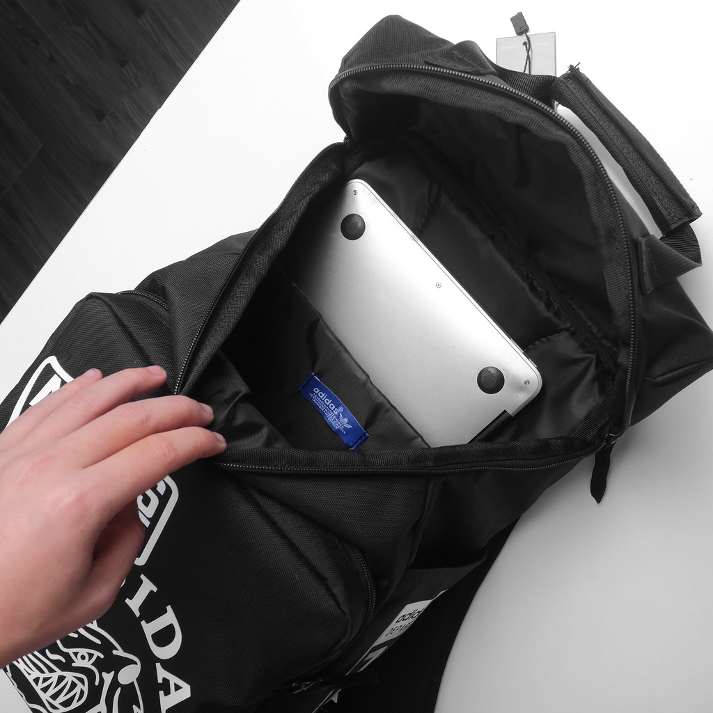 Balo Adidas Classic Graphic kiểu dáng unisex trẻ trung năng động, đựng vừa Laptop 14inch B07
