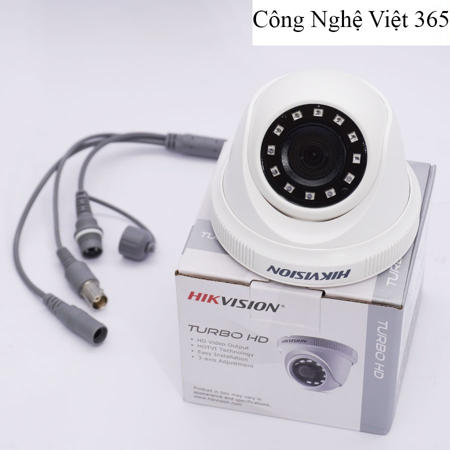 Camera an ninh Hikvision DS-2CE 56B2-IPF 4 in 1 Hồng Ngoại 20m,Dùng lắp đầu ghi, hỗ trợ AHD/CVI/TVI/ANALOG- BH 24 THÁNG