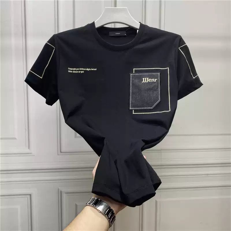 Nike Áo nam Tay Ngắn Cổ Tròn Thời Trang Phong Cách