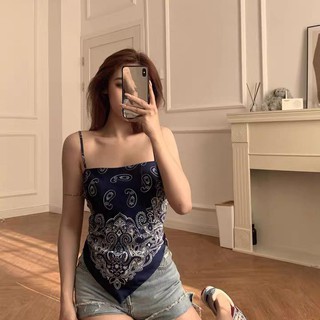 Áo 2S  hoạ tiết thổ cẩm cột nơ lưng
