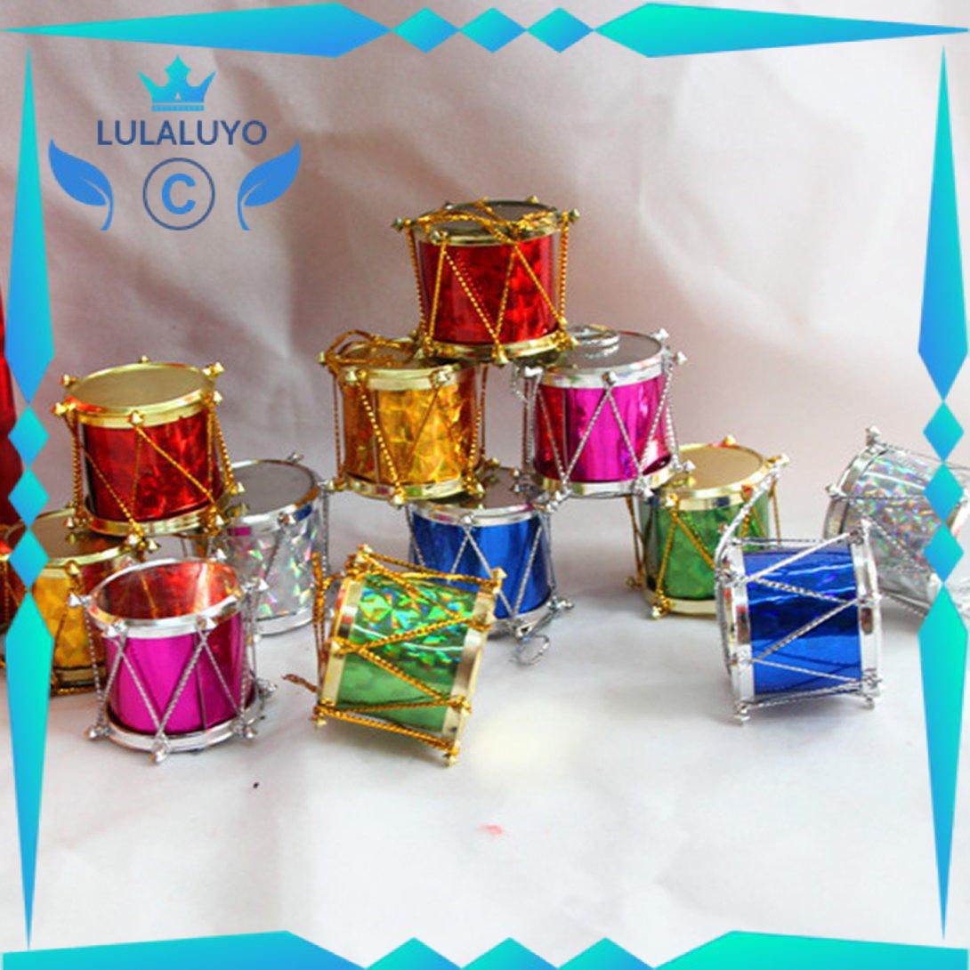 [Giáng sinh] Christmas Decoration Christmas Tree Ornament Snare Drum Tree Hanging Ornaments .lu