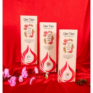 Combo 3 hộp nhang sen Liên Tâm 3 mùi hương - 20.5cm - 160 cây/hộp - Nhang sạch ít khói, thơm dịu