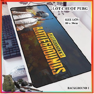 Miếng Lót Chuột PUBG Cỡ Lớn 🔫 SIÊU ĐẸP 🔫 Cao Cấp Dành Cho Game Thủ 800 x 300 x 3 mm