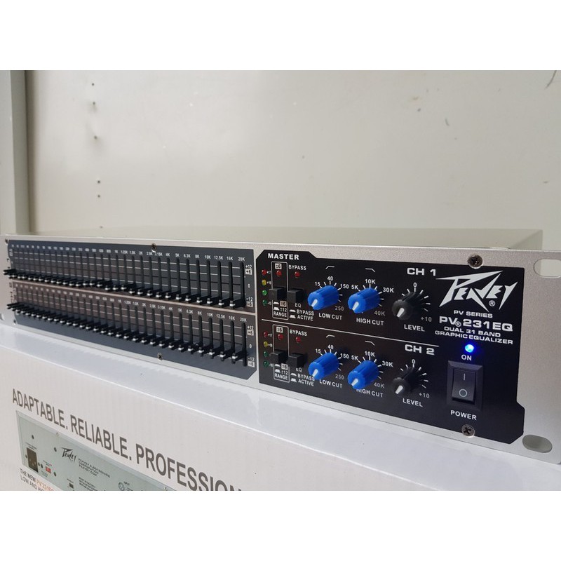 LỌC XÌ ÂM THANH PEAVEY 231 EQ  tặng  2 dây canon