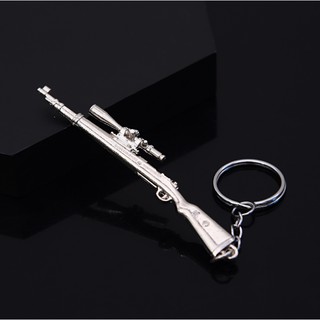 MÓC TREO CHÌA KHÓA MÔ HÌNH SÚNG KAR98K GAME PUBG MẠ VÀNG ĐẸP LONG LANH