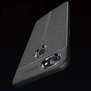 ốp dẻo đen Vân Da Cao cấp Auto oppo F7