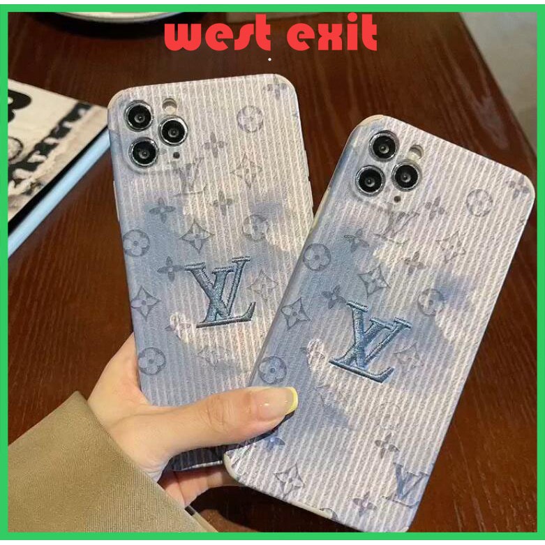 Ốp điện thoại in logo LV thích hợp cho Iphone 12 7/ 8/Se2 7plus/8plus X/Xs Xsmax 11 1