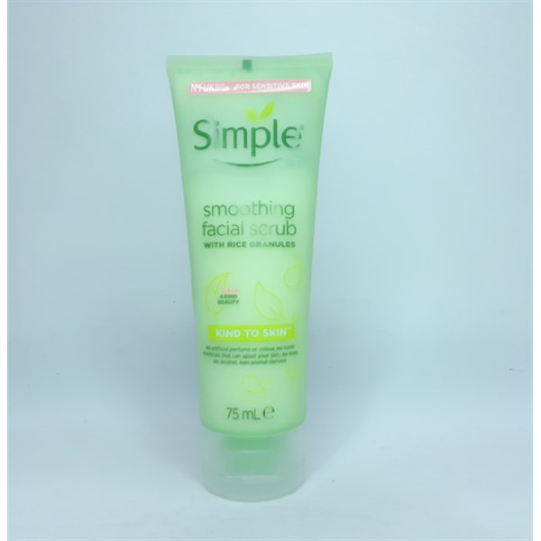 Tẩy da chết Simple Kind to Skin Smoothing Facial Scrub 75ml