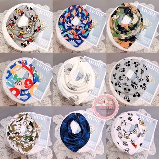 Yếm cổ chất cotton -mã 689 màu ngẫu nhiên trai gái size:0-2y