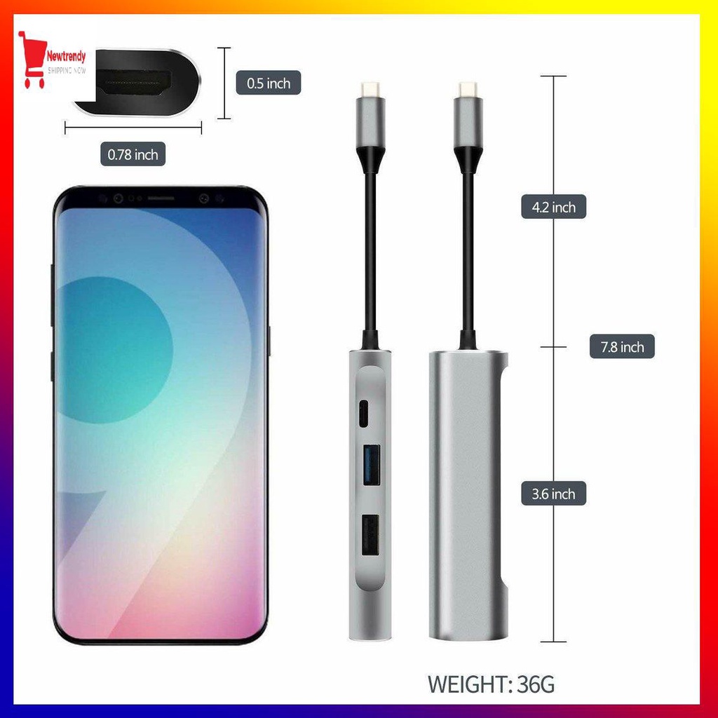 Bộ Chuyển Đổi Cổng Usb C Sang Hdmi 0605 Cho Samsung Dex Station Mhl