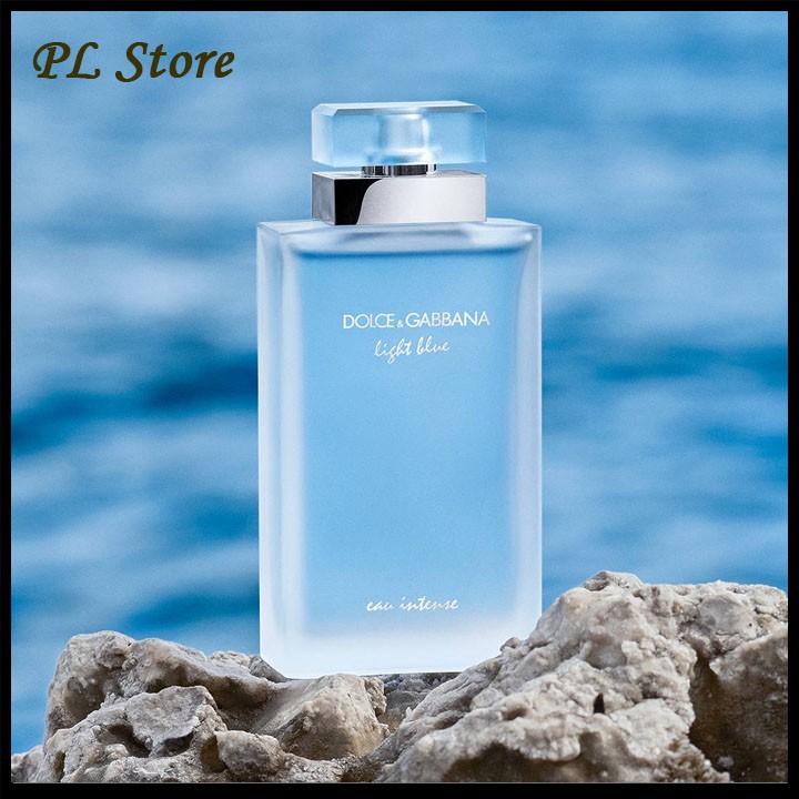 Nước Hoa Nữ Dolce Gabbana Light Blue Eau Intense Hương Thơm Trẻ Trung, Hiện Đại, Lưu Hương Tới 10h