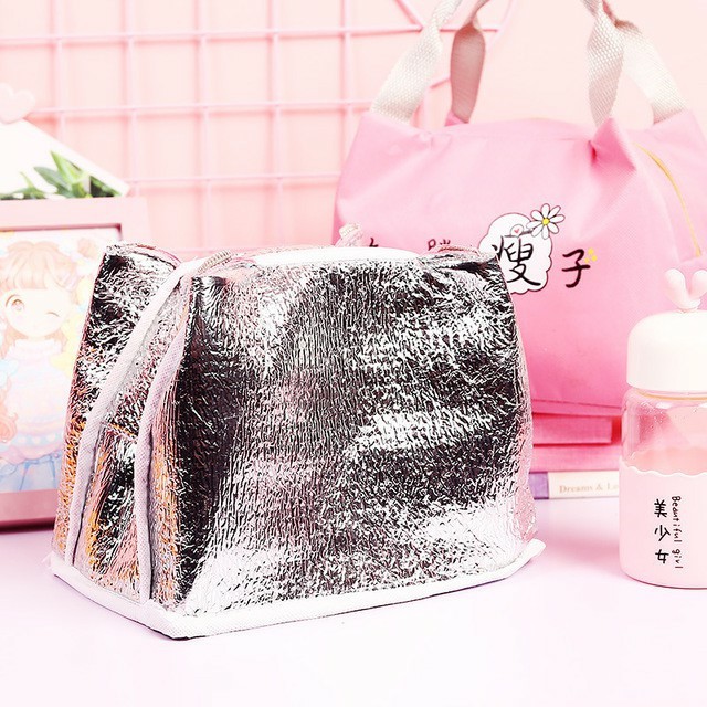 Túi giữ nhiêt đựng hộp cơmGIADUNGTONGKHO1Túi đựng hộp cơm văn phòng chống nước họa tiết dễ thương,Giỏ đựng đồ hình thú
