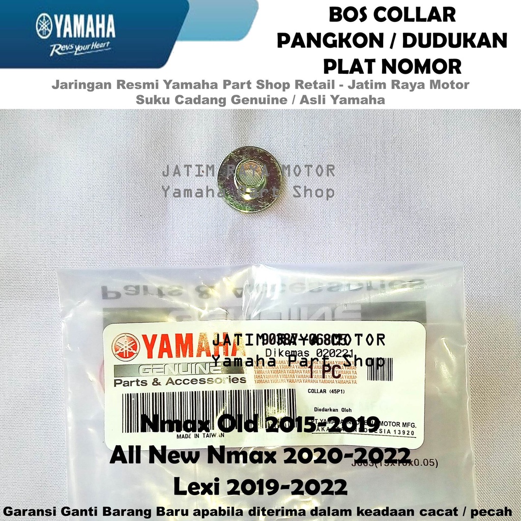 Bossing Cổ Áo Pangkon Lexi Số Mới Nmax N Max Cũ Chính Hãng Yamaha Surabaya