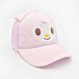 Nón cotton mặt mèo cho bé.