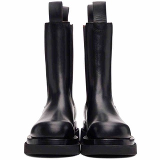 Mùa thu và mùa đông 2021BV giày ống đàn hồi dày đế dày tăng cường Martin boots Chelsea boots 16cm, giày cao cổ nam 22cm